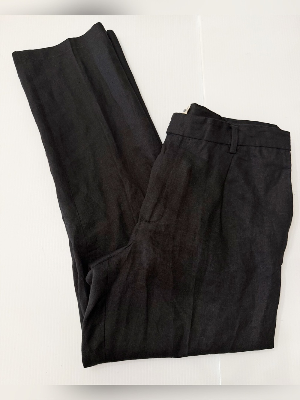 NWOT - Taylor Stitch - The Thomas Trouser in Coal Linen Twill - 34